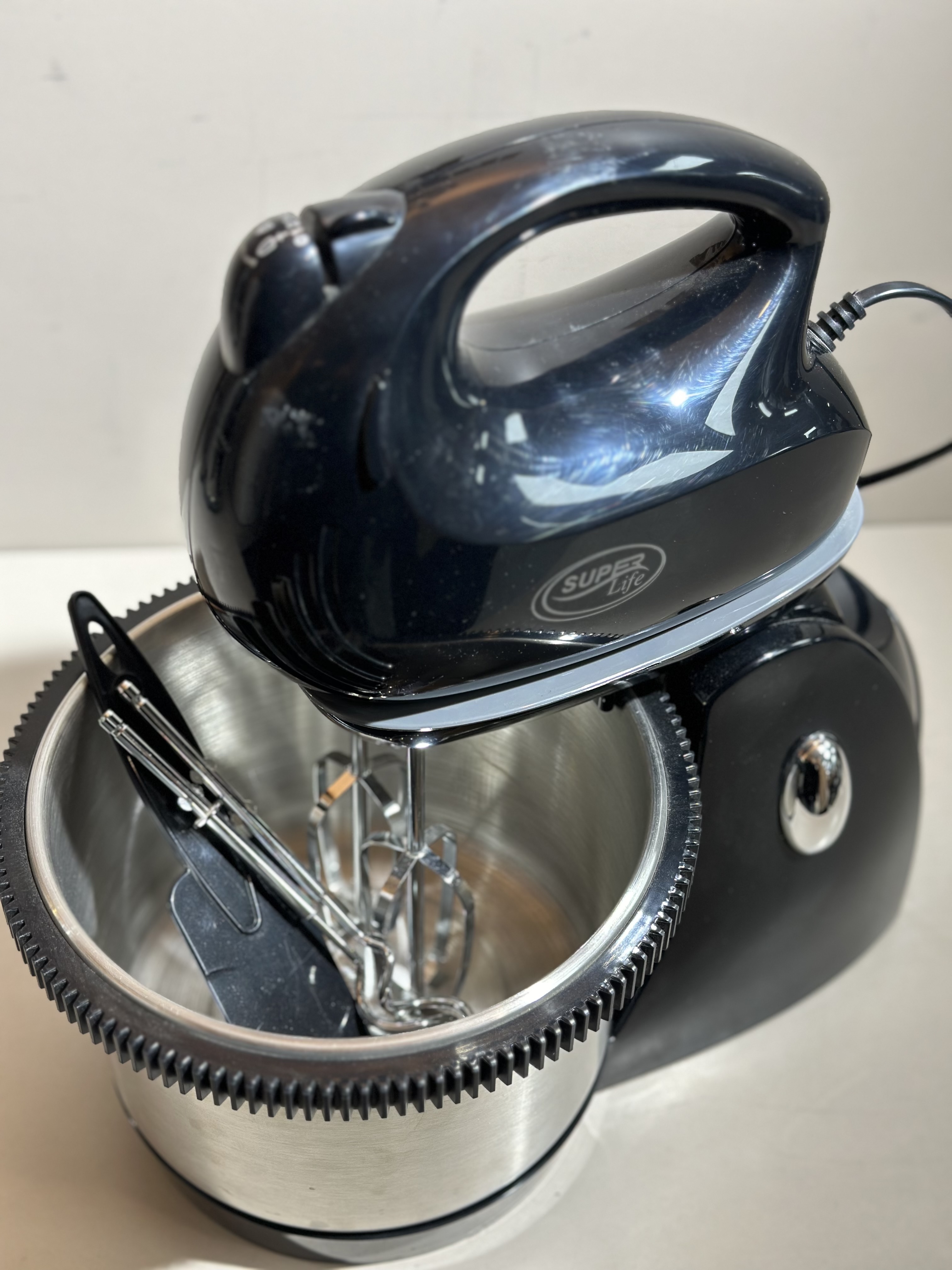 همزن کاسه‌دار برقی سوپر لایف مدل Super Life Stand Mixer کد 2736