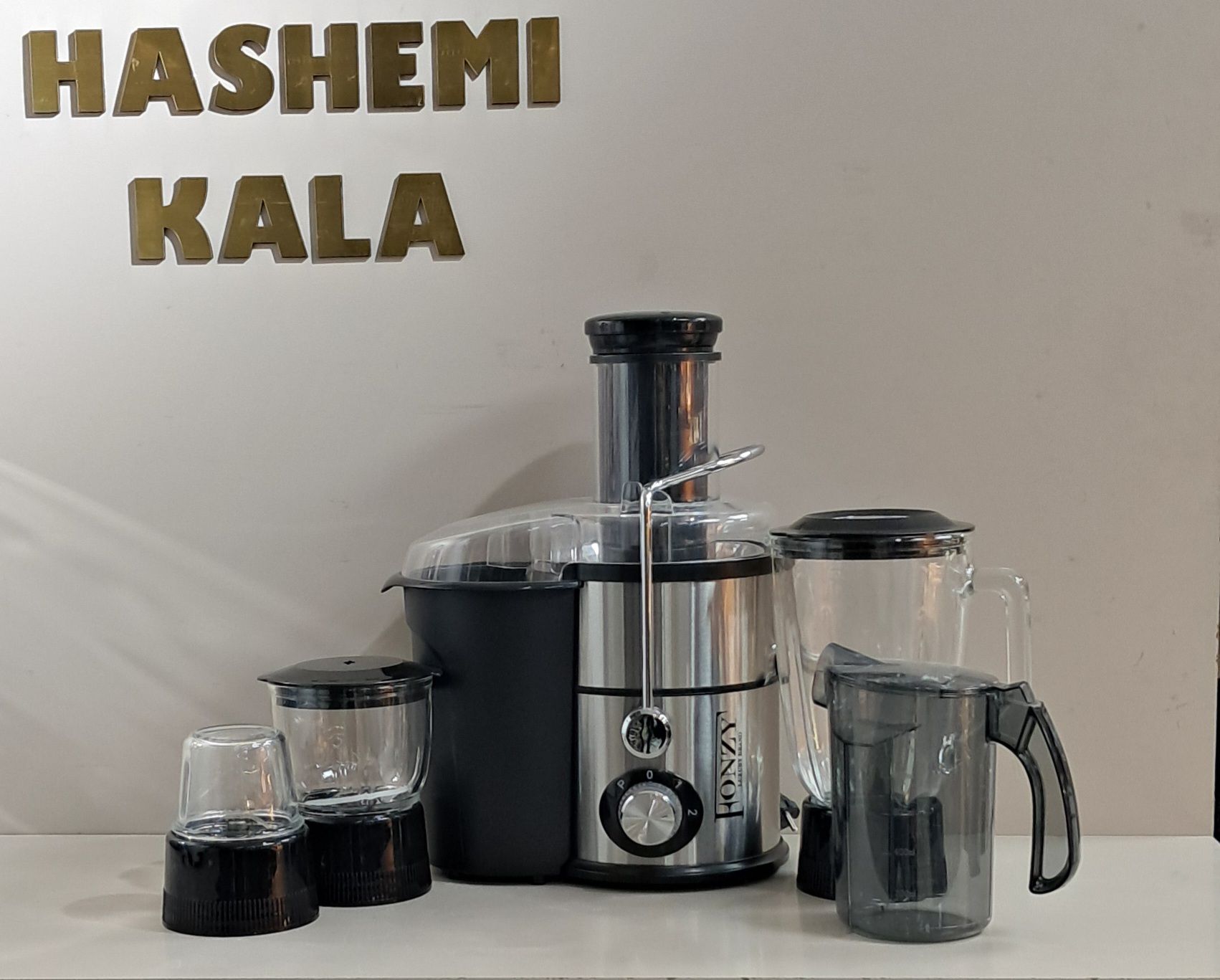 آبمیوه‌گیری سه‌کاره FONZY مدل FJ‑800