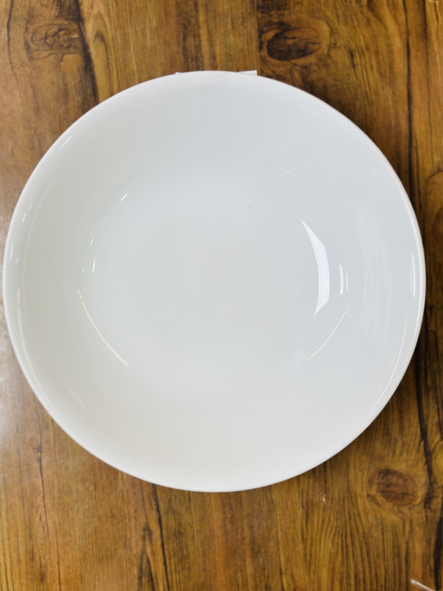 بشقاب چینی هتلی سفید Toos Porcelain