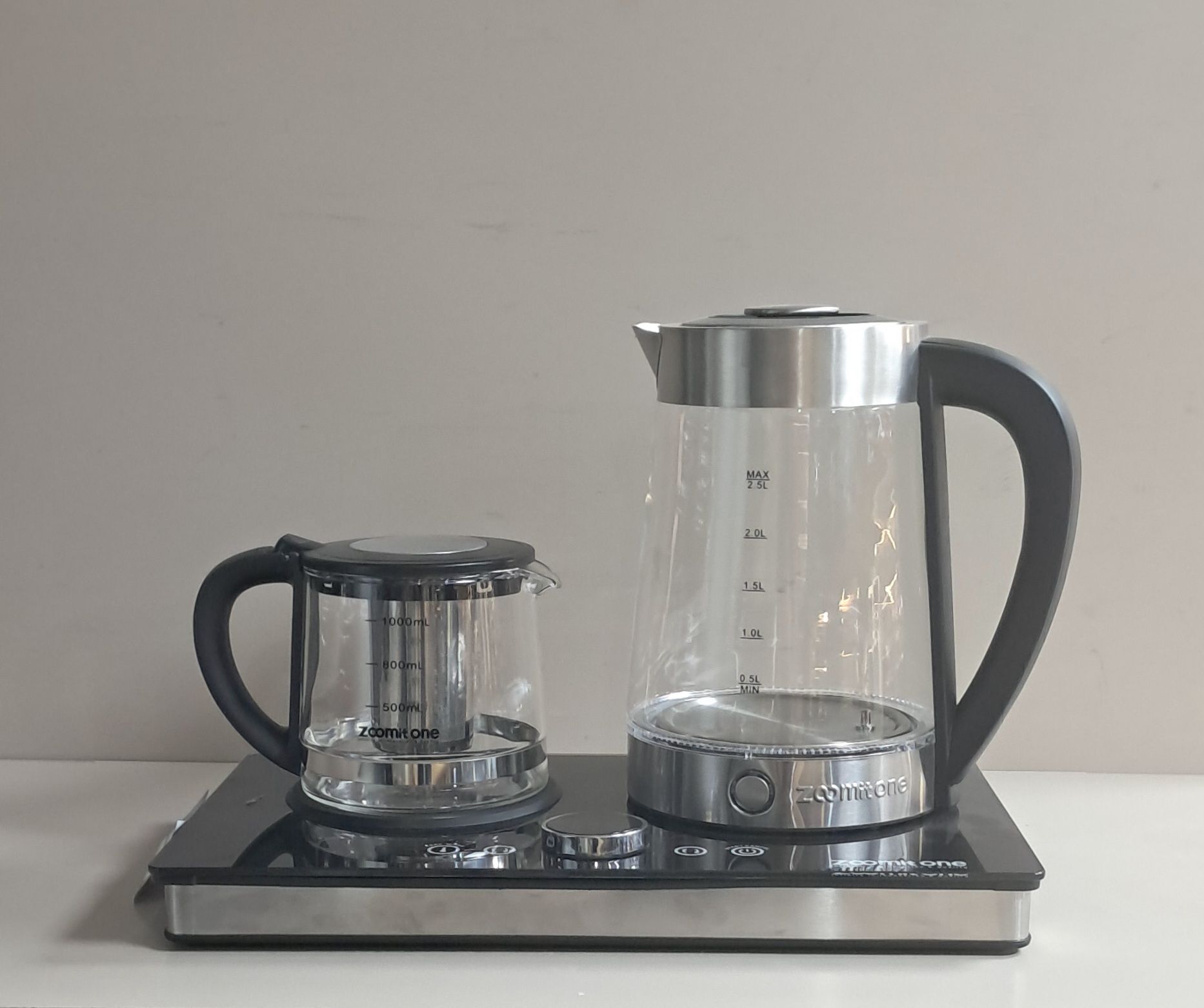 چای‌ساز شیشه‌ای ZOOMIT ONE کد7291