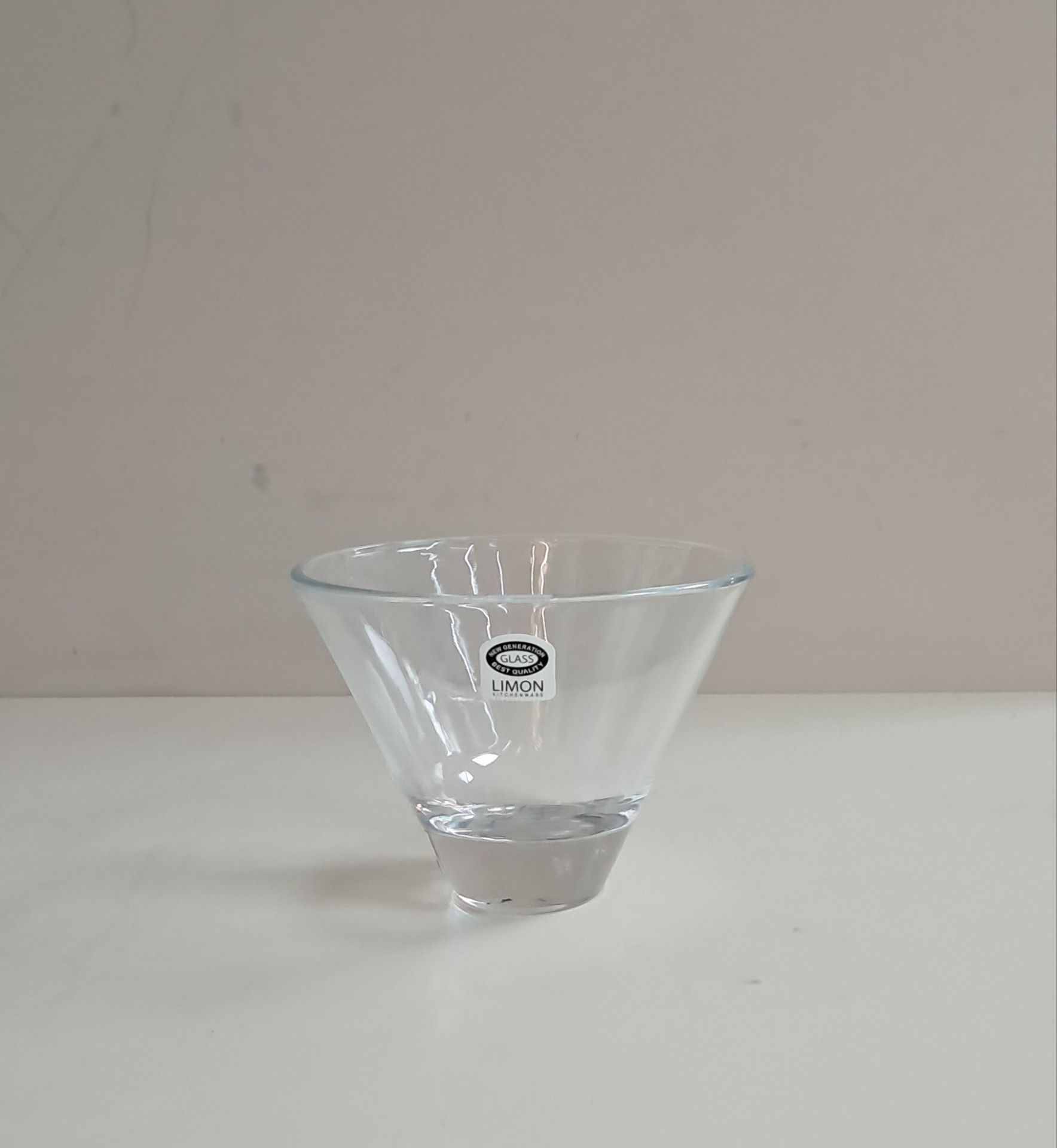پیاله سرو شیشه‌ای LIMON کد 645