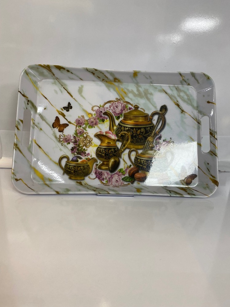 سینی ملامین 1004 گلدار