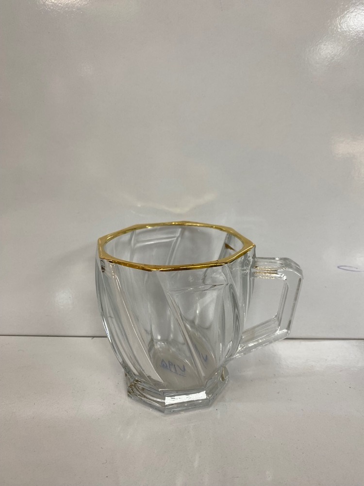فنجان اسکوئر hb لب طلا کد 7195