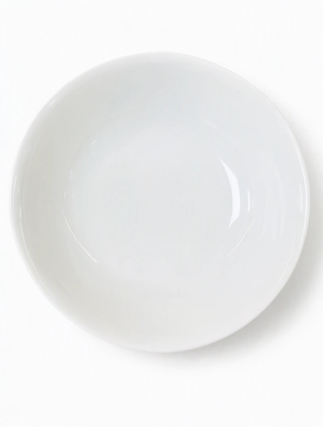 بشقاب چینی هتلی سفید Toos Porcelain کد 1510